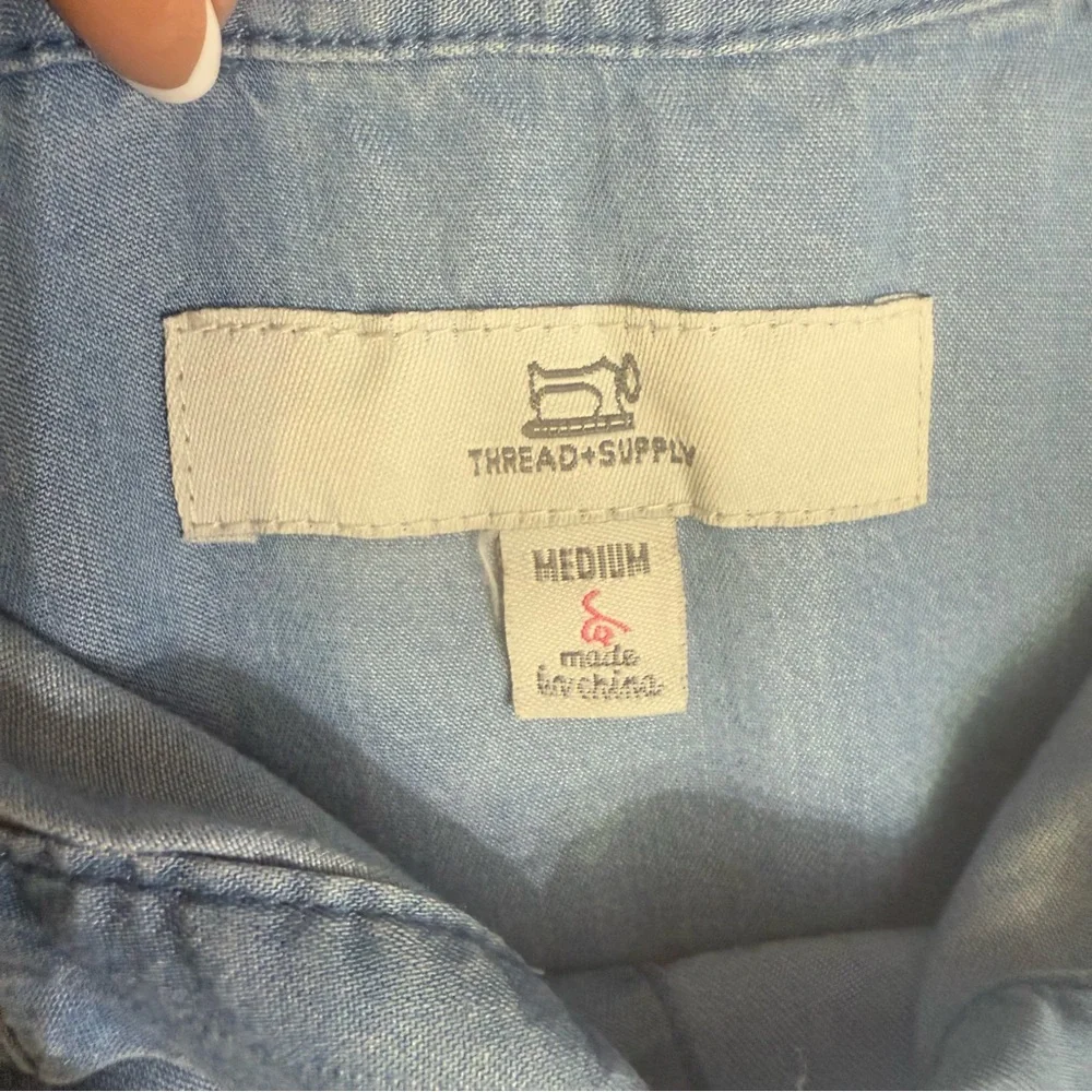 Thread & Supply denim chambray
